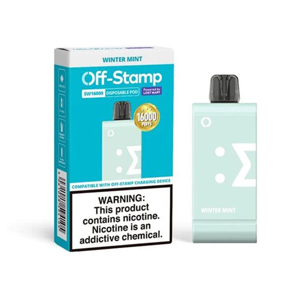 Off Stamp SW16000 Disposable winter mint with packaging