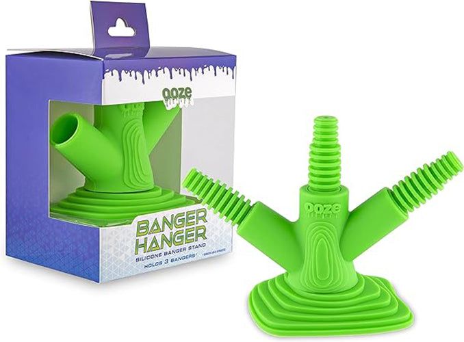 Ooze Banger Hanger Slim Green with Packaging