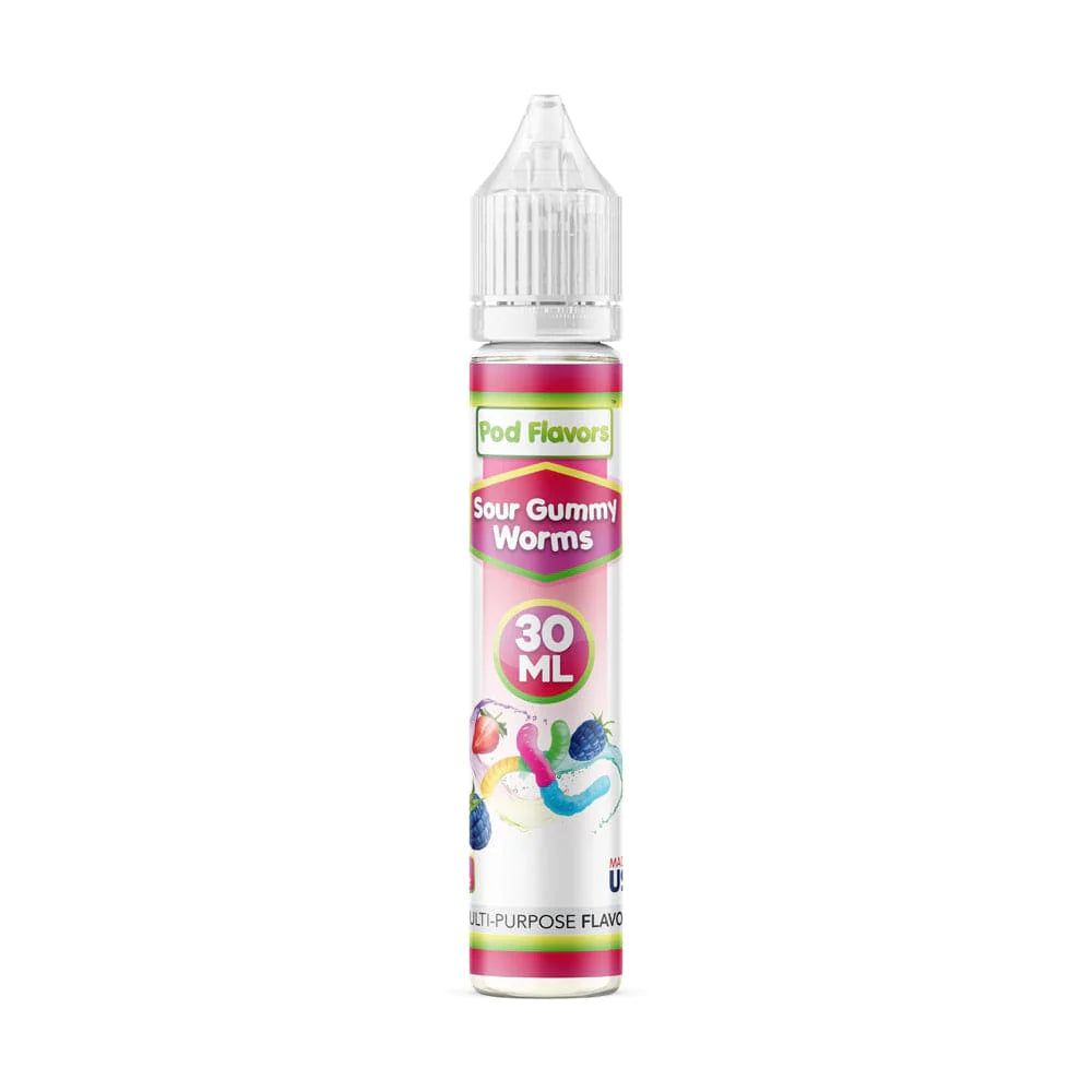 Pod Flavors Multi-Purpose Flavoring | 30mL Sour Gummy Worms
