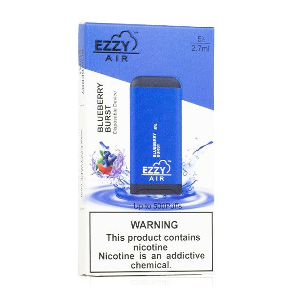 EZZY Air Disposable E-Cigs (Individual) Blueberry Burst Packaging
