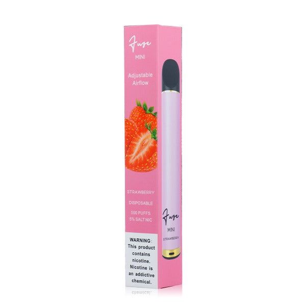 Fuze Mini Disposable | 500 Puffs | 2.2mL Strawberry packaging