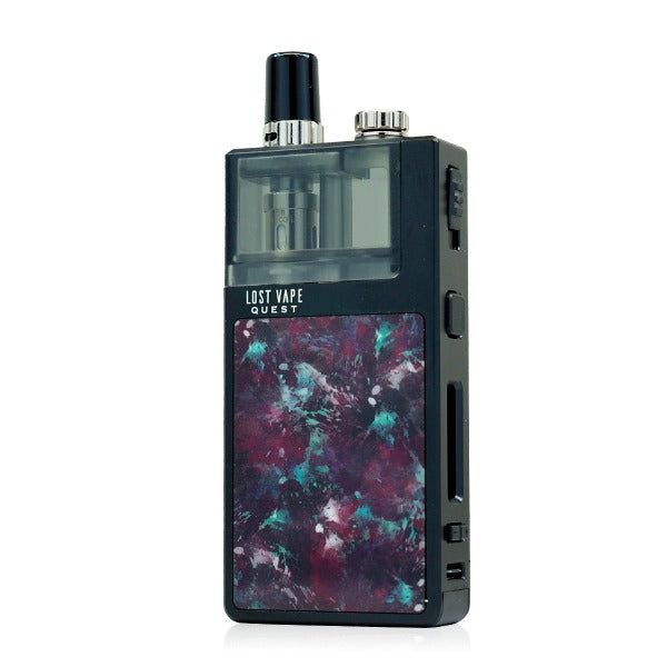 Lost Vape Orion Q-Ultra Pod System Kit 40w Black Nebula Purple