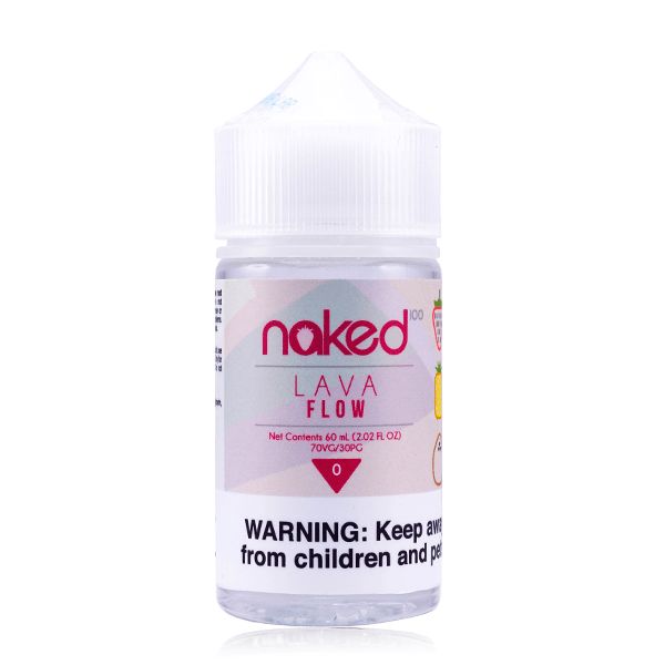 Lava Flow By Naked 100 Series 60mL PMTA Submitted Bottle