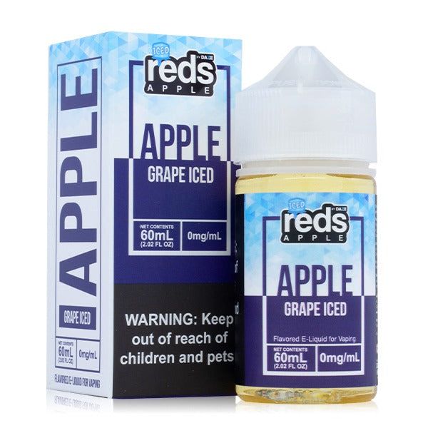 Grape Iced by Reds Apple Series 60mL with packaging