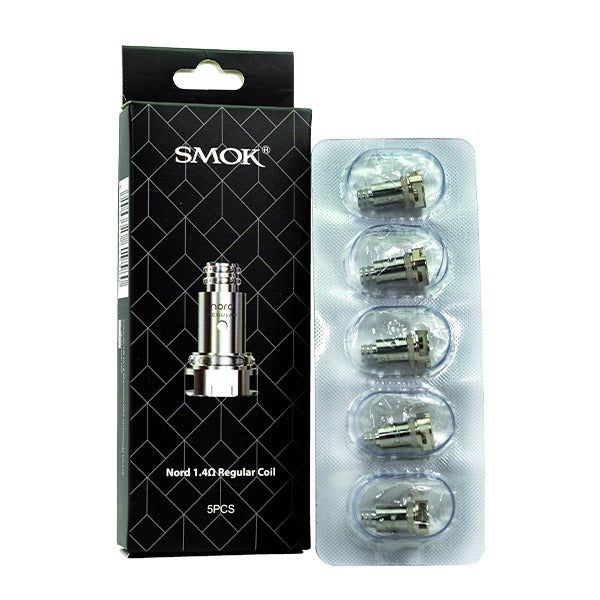 SMOK Nord Coils 1.4ohm (5-Pack) with packaging