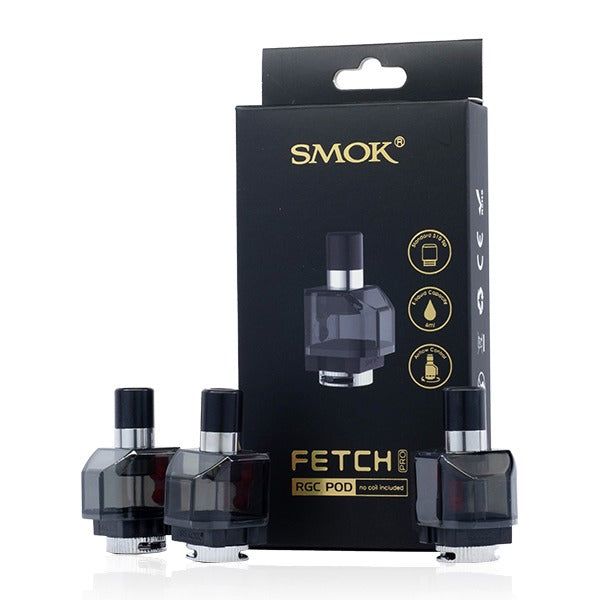 SMOK Fetch Pro Pods 3-Pack rgc pod with packaging