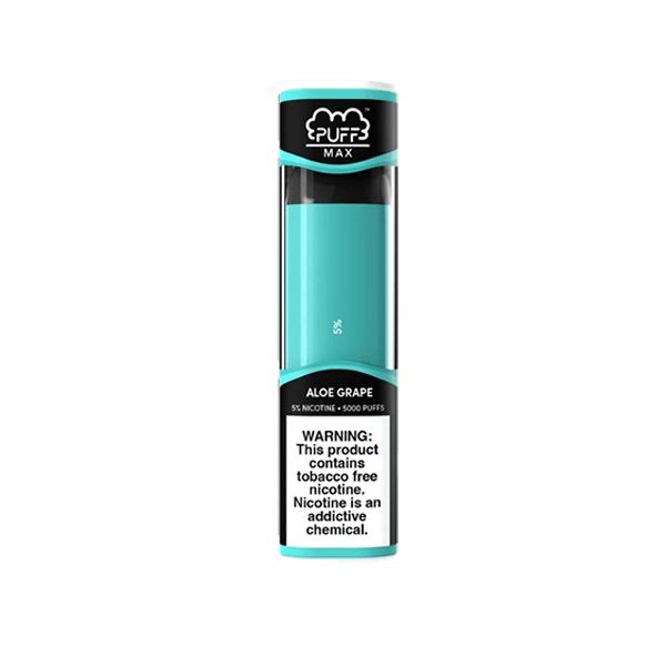 Puff Bar-Puff Max Disposable | 5000 Puffs | 11mL Aloe Grape