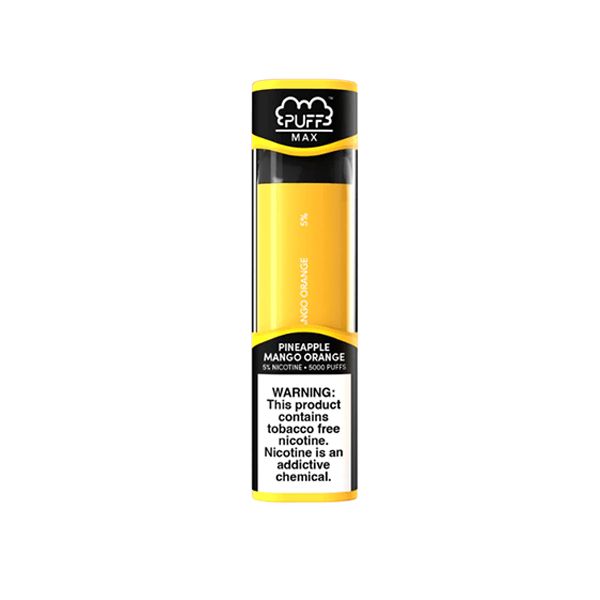 Puff Bar-Puff Max Disposable | 5000 Puffs | 11mL Pineapple Mango Orange