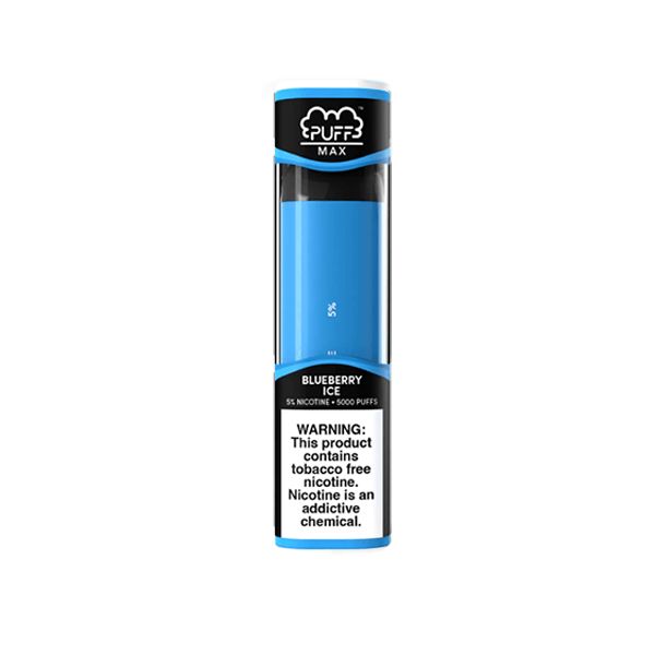 Puff Bar-Puff Max Disposable | 5000 Puffs | 11mL Blueberry Ice