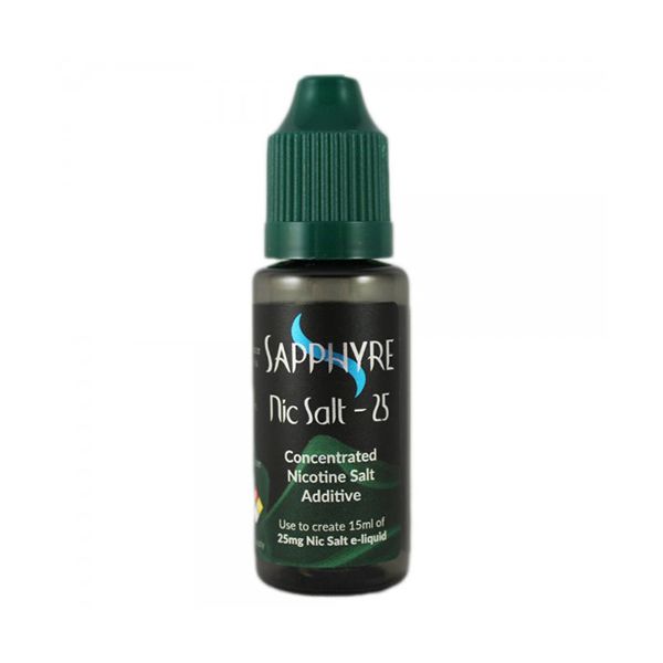 Sapphyre Concentrated Nicotine Salt Solution | Pre-Measured | 15mL Bottle
