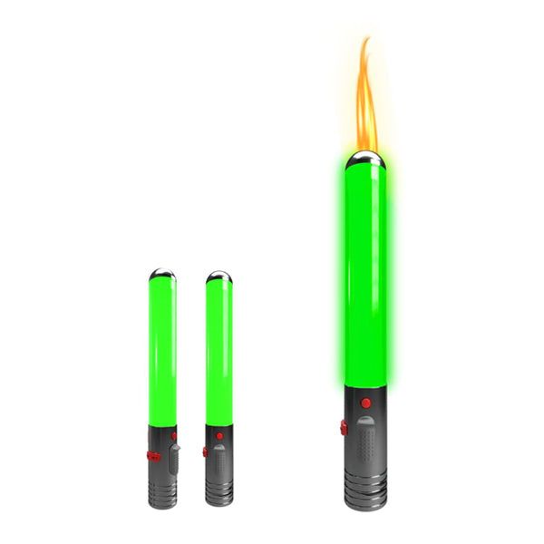 Smyle Fyre Saber Shaped Torch green