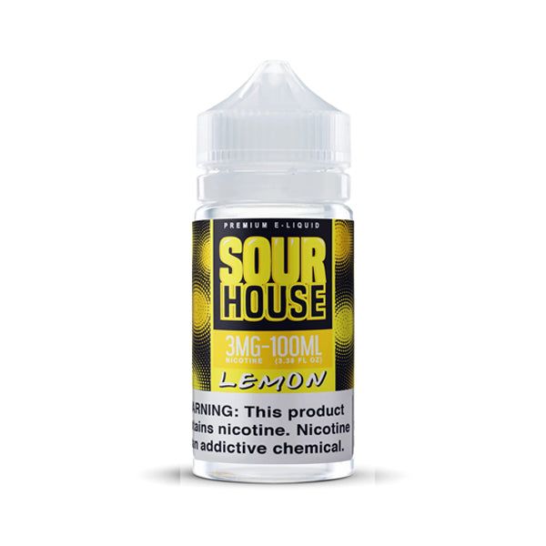 Sour House - Lemon - 100mL bottle