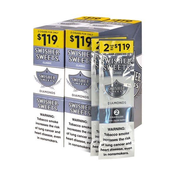 Swisher Sweets Classic diamonds packaging