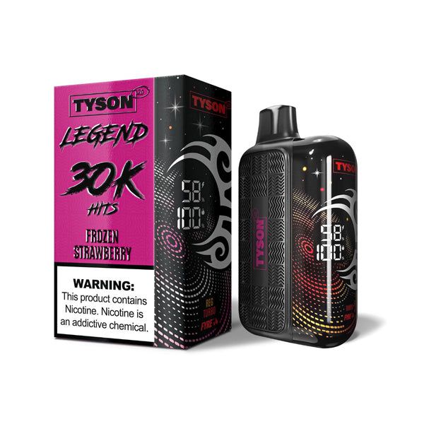 Tyson 2.0 Legend 30K Disposable Frozen Strawberry with packaging