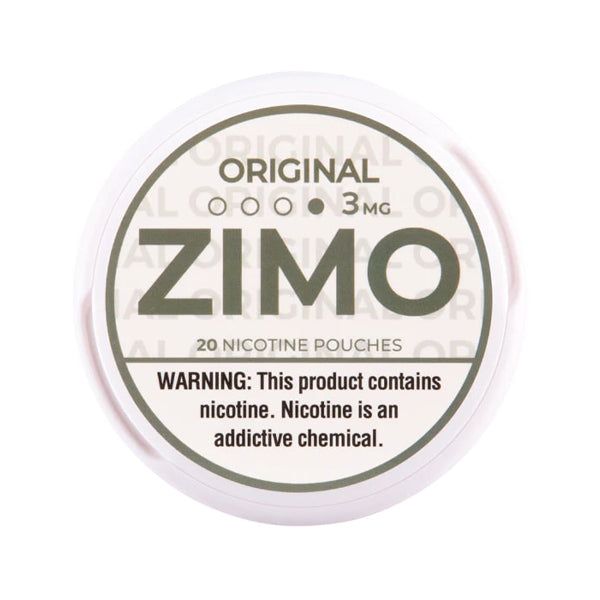 Zimo Oral Nicotine Pouches 3-8mg X20 Pouches 5-Cannister Pack original