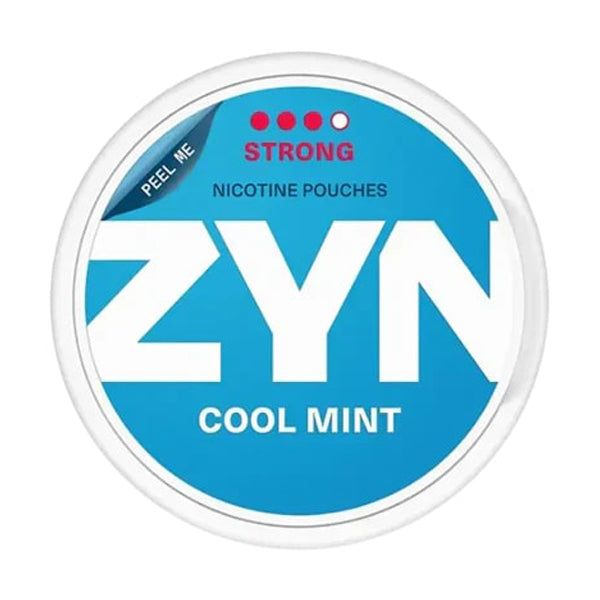 ZYN Nicotine Pouches (5-Can Pack) cool mint strong