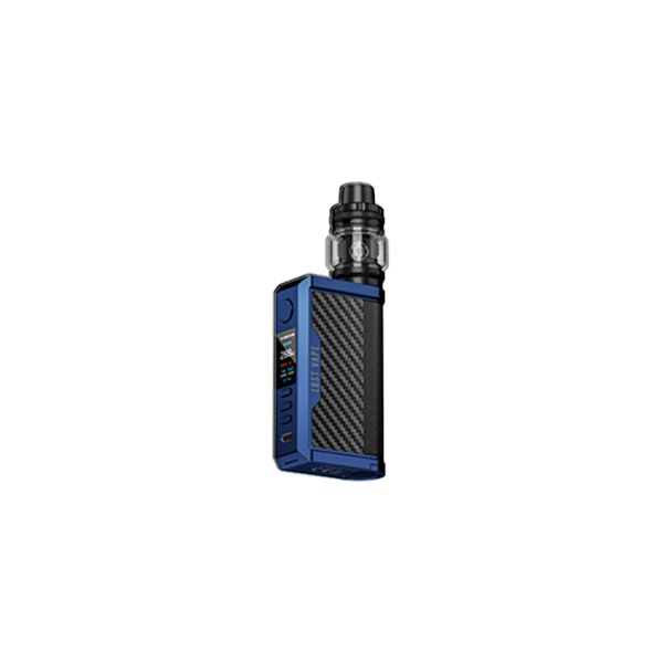 Lost Vape Centaurus Quest 200W Kit – Centaurus SubOhm Tank Ver Sierra Blue Carbon Fiber