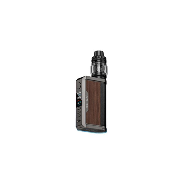 Lost Vape Centaurus Quest 200W Kit – Centaurus SubOhm Tank Ver Gunmetal Walnut Wood