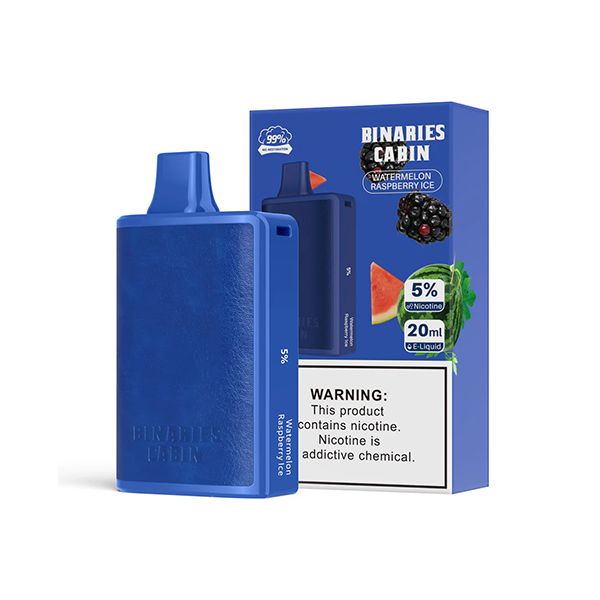 HorizonTech – Binaries Cabin Disposable | 10,000 puffs | 20mL Watermelon Raspberry Ice with Packaging