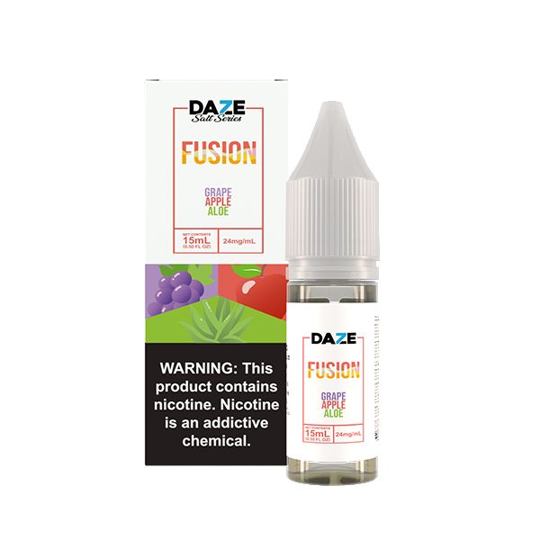 7Daze Reds Salt Series E-Liquid 15mL (Salt Nic) Grape Apple Aloe