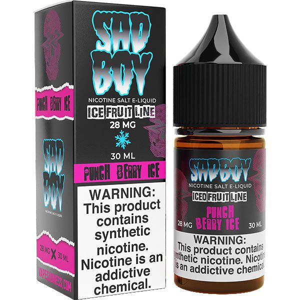 Punch Berry Ice Salt by Sadboy Salt Series 30mL with Packaging