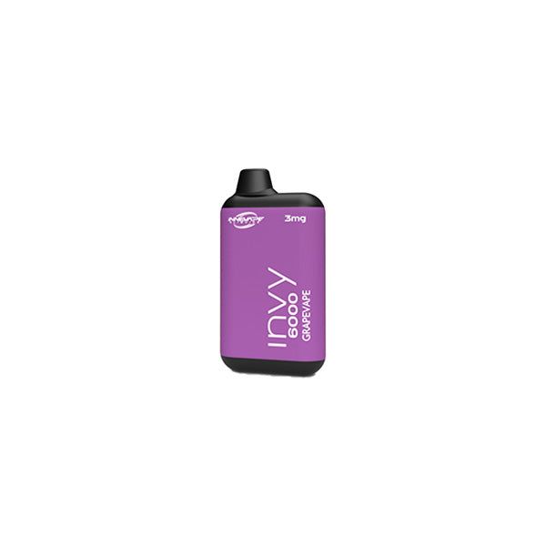 Innevape – Freebase INVY 6000 Disposable | 6000 Puffs | 14mL Grapevape
