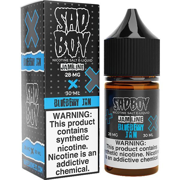 Blueberry Jam Cookie Salt by Sadboy Salt Series 30mL with Packaging