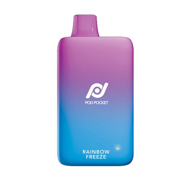 Pod Juice Pod Pocket Disposable 7500 Puffs 10mL 50mg Rainbow Freeze