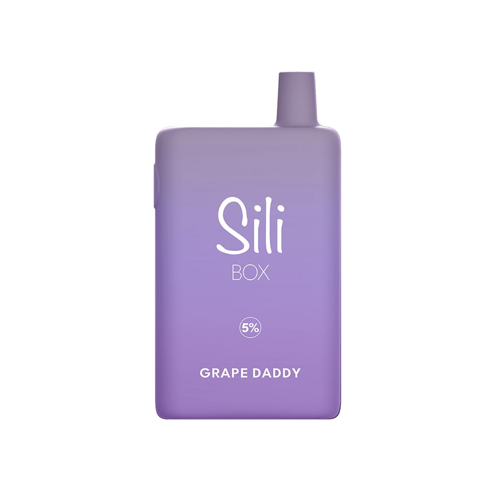 Sili Box Disposable 6000 Puffs 16mL 50mg Grape Daddy