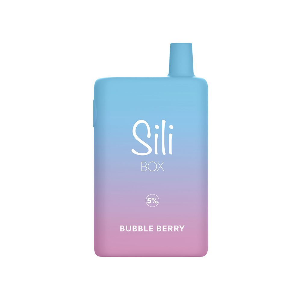 Sili Box Disposable 6000 Puffs 16mL 50mg Bubble Berry