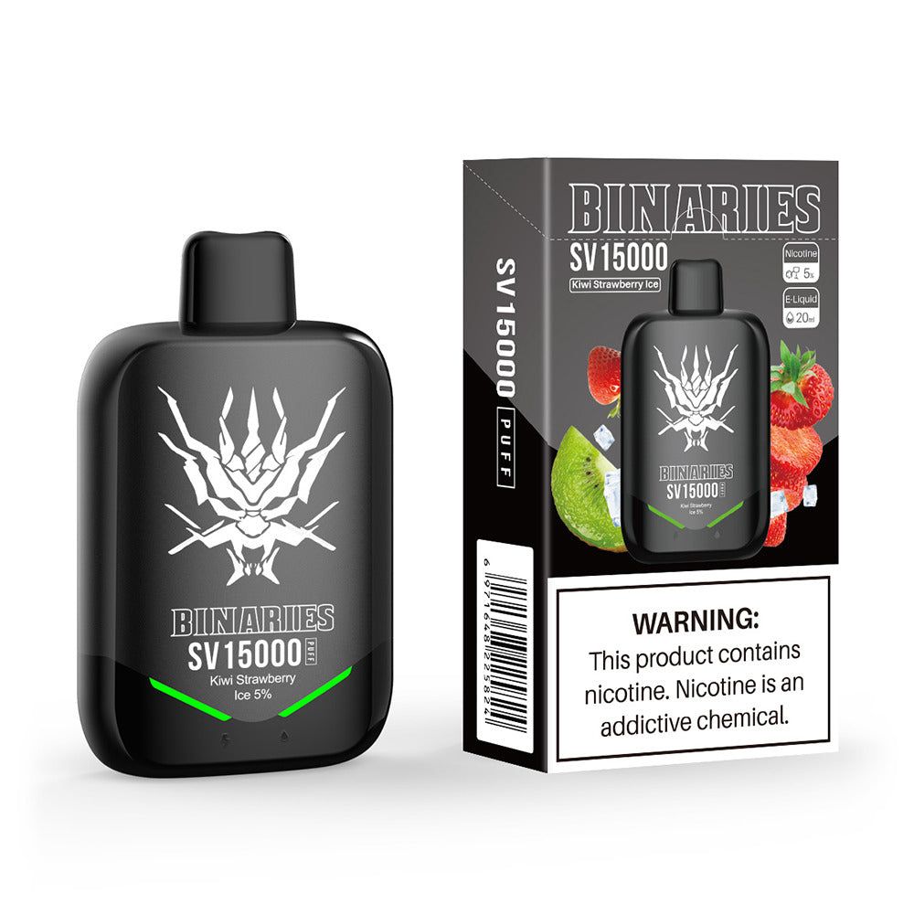 HorizonTech Binaries Cabin Disposable SV | 15000 Puffs | 20mL Kiwi Strawberry Ice with Packaging