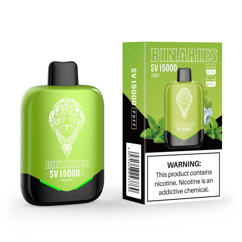 HorizonTech Binaries Cabin Disposable SV | 15000 Puffs | 20mL Mint