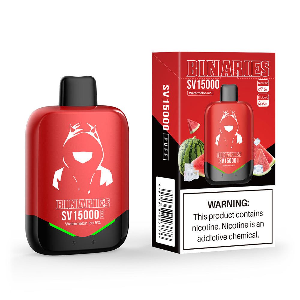 HorizonTech Binaries Cabin Disposable SV | 15000 Puffs | 20mL Watermelon Ice with Packaging