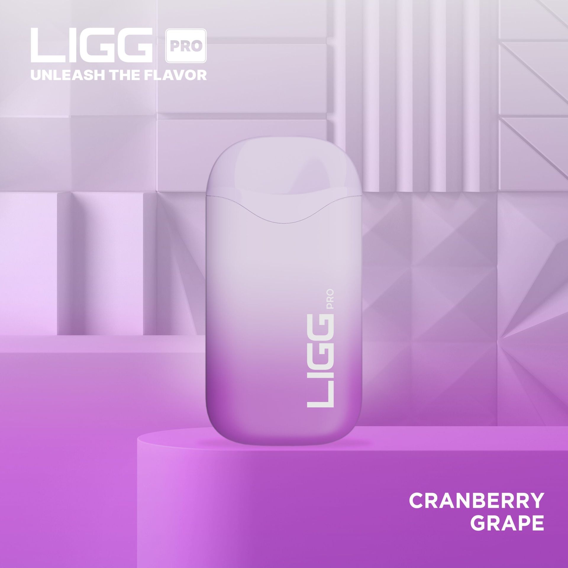 Ligg Pro Disposable 5500 Puffs 14mL 50mg Cranberry Grape