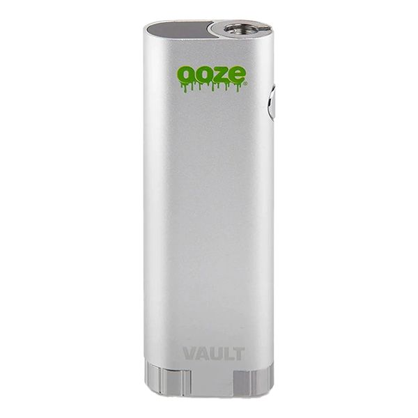 Ooze Vault Extract Battery 450mAh + Storage Chamber Silver