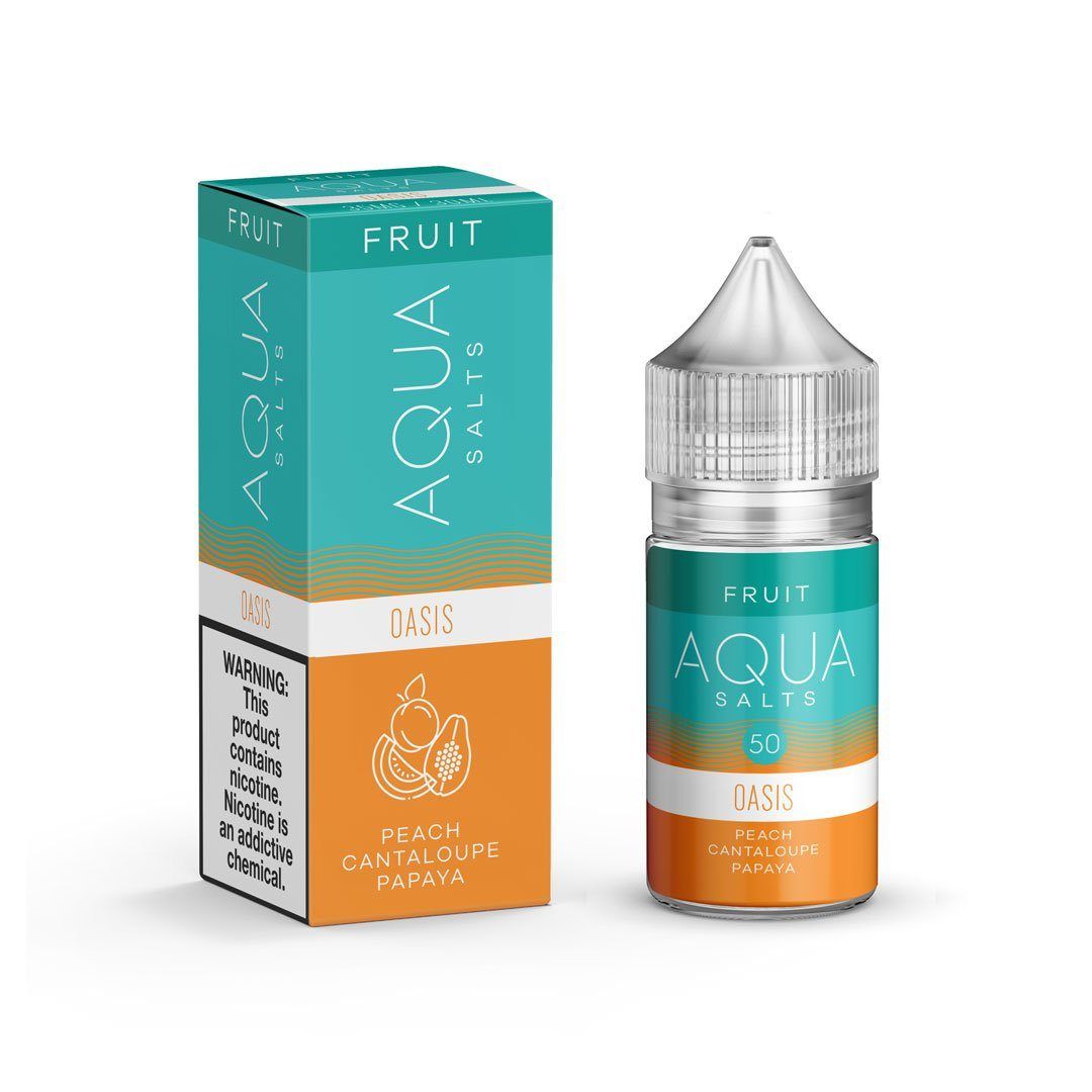 Oasis by Aqua Salts Series 30mL with packaging