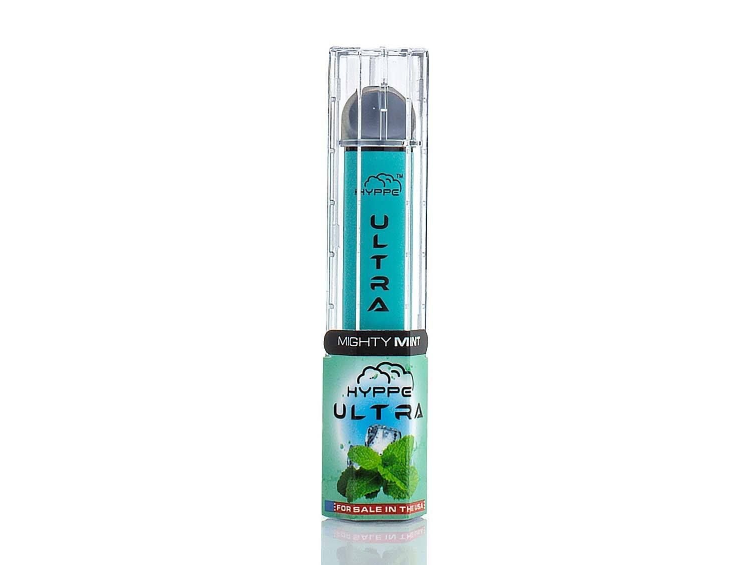 HYPPE Ultra Disposable Device - 600 Puffs Mighty Mint with Packaging