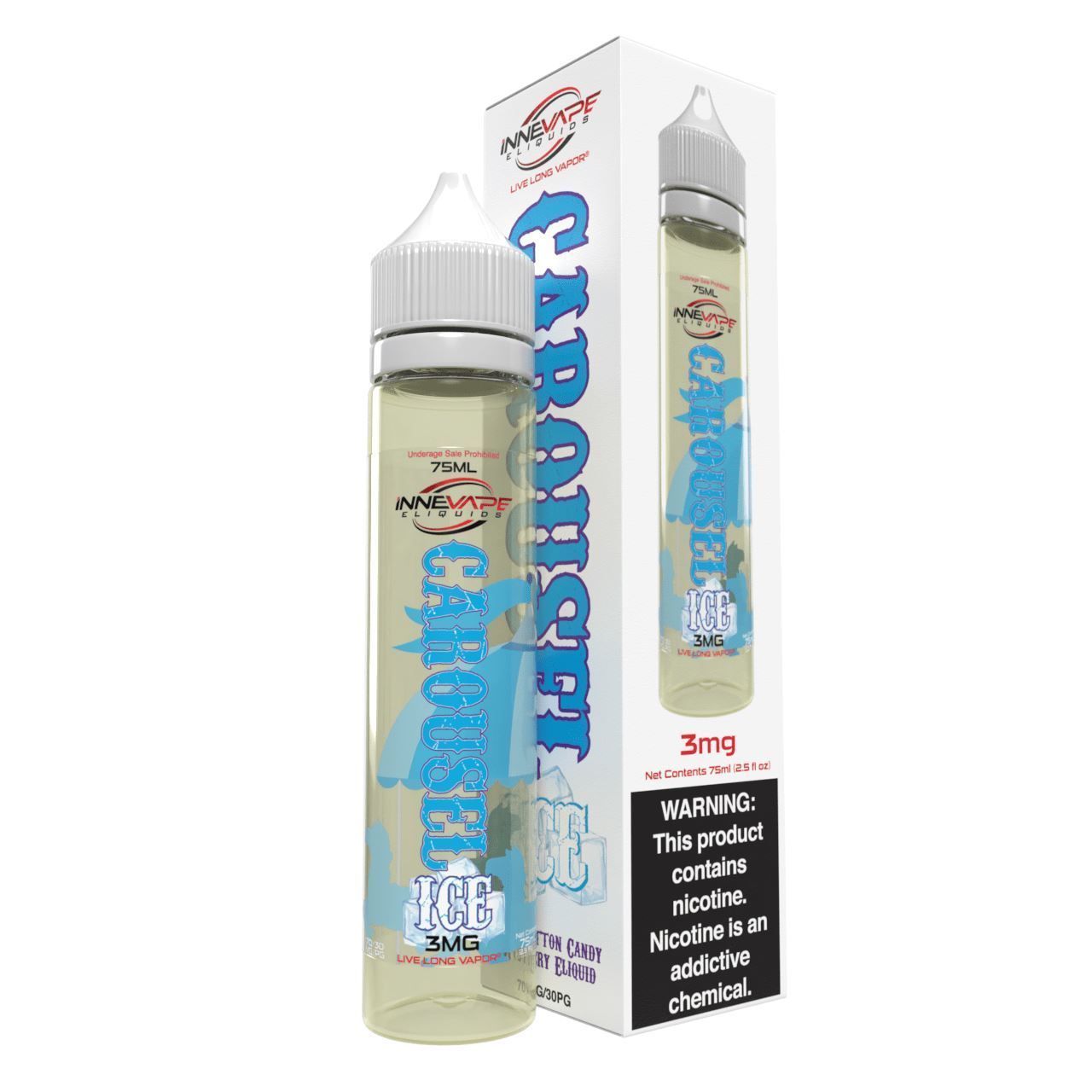 Carousel Ice by Innevape Series 75mL with Packaging