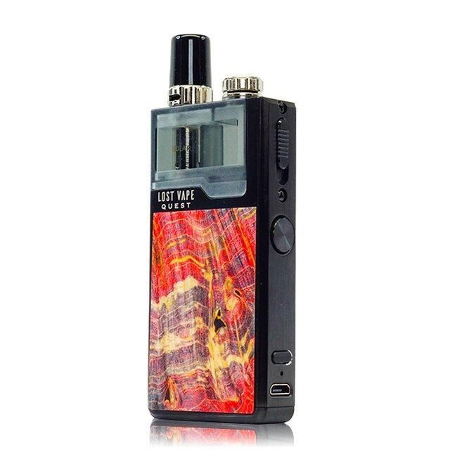 Lost Vape Orion Q-PRO Pod System Kit Black Red Stabwood