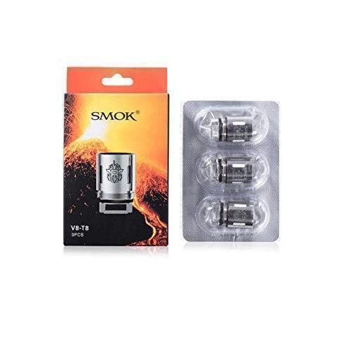 SMOK TFV8 Coils T10 0.12ohm (3-Pack) with packaging