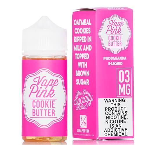 Cookie Butter by Vape Pink Series 100mL with Packaging