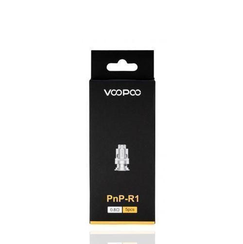 VooPoo PnP Coils | 5-Pack R1 0.8ohm packaging
