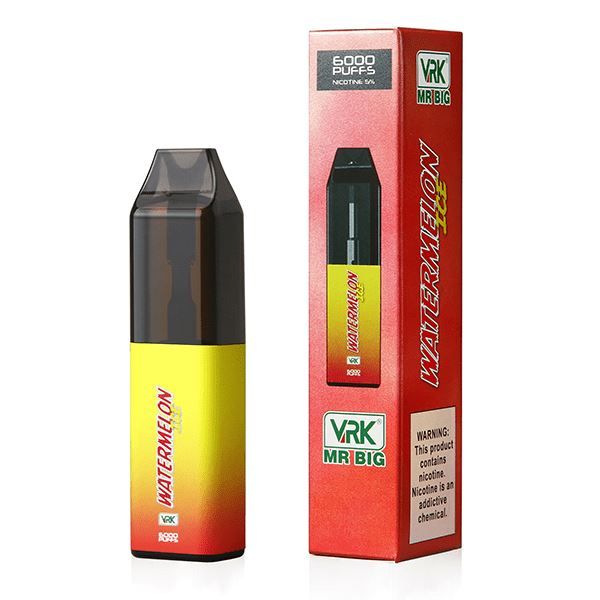 VRK Mr. Big Disposable | 6000 Puffs | 18mL Watermelon Ice with packaging
