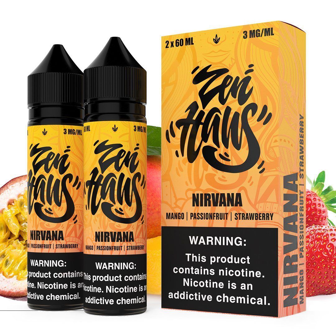 Nirvana by Zen Haus Series 2x60mL with Packaging
