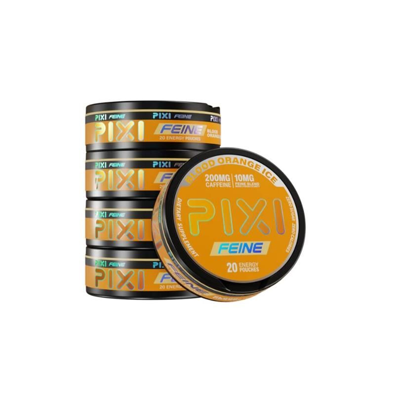 PIXI Feine Energy Pouches 20-Can Blood Orange Ice