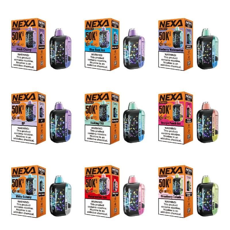 NEXA Ultra 2 50K Disposable group photo