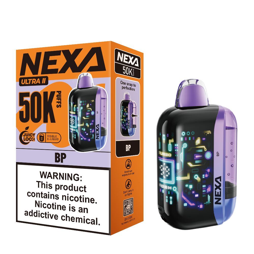 NEXA Ultra 2 50K Disposable BP with packaging