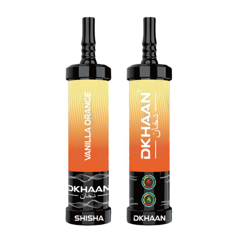 Dkhaan Shisha 60K Disposable Vanilla Orange
