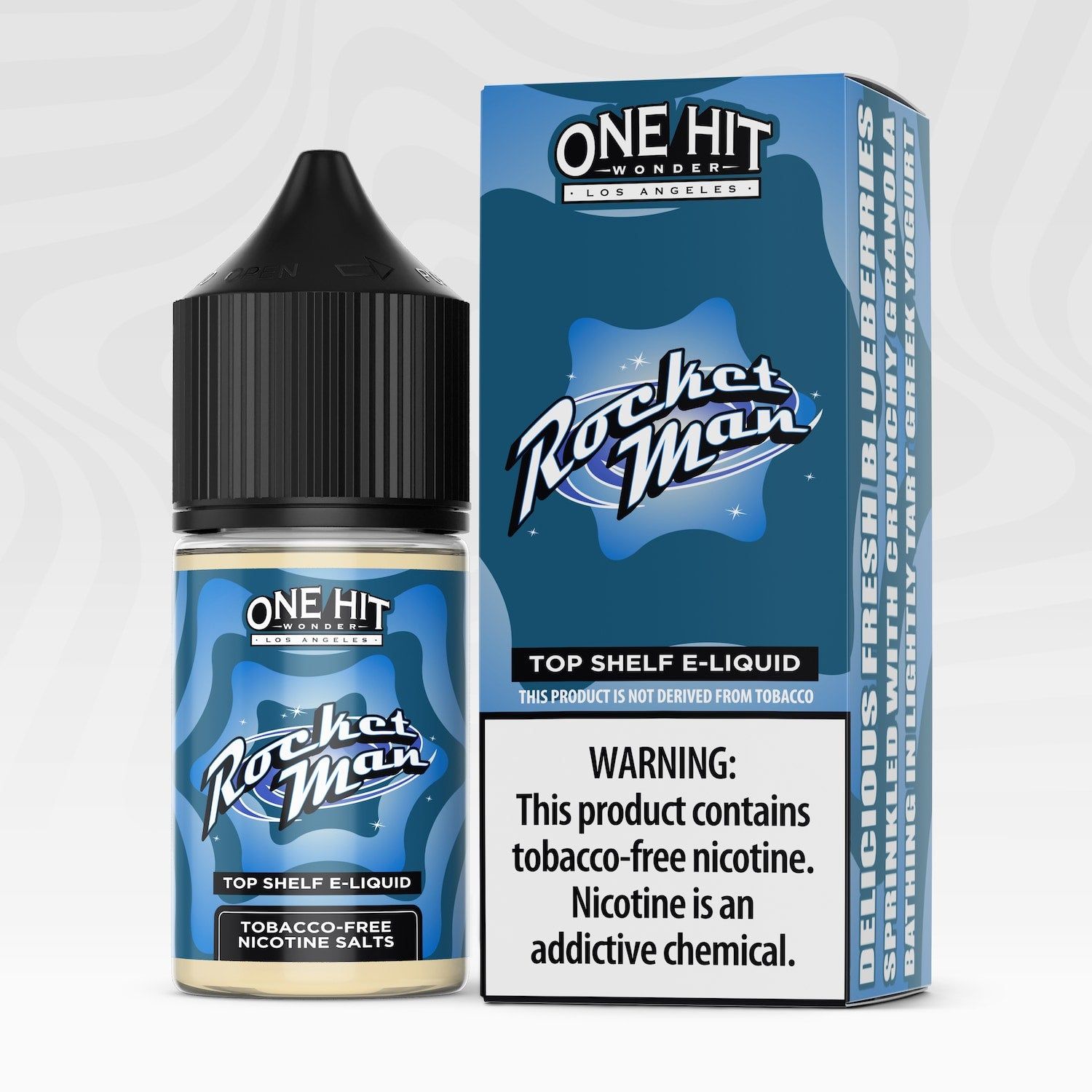 Rocket Man TF-Nic by One Hit Wonder TF-Nic Salt Series 30mL with Packaging