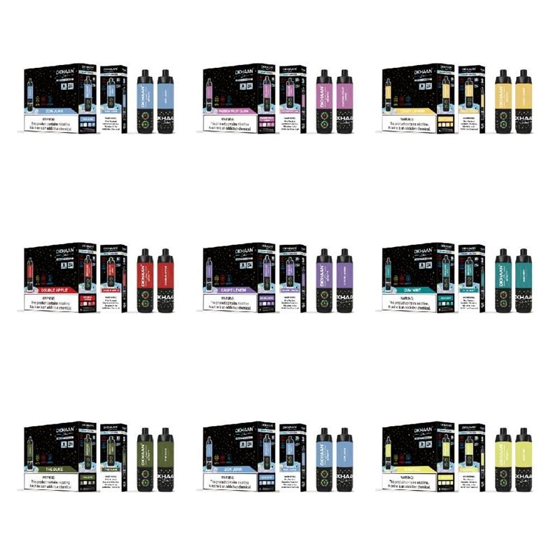 Dkhaan Infinity 25k Disposable - Group Photo with packaging